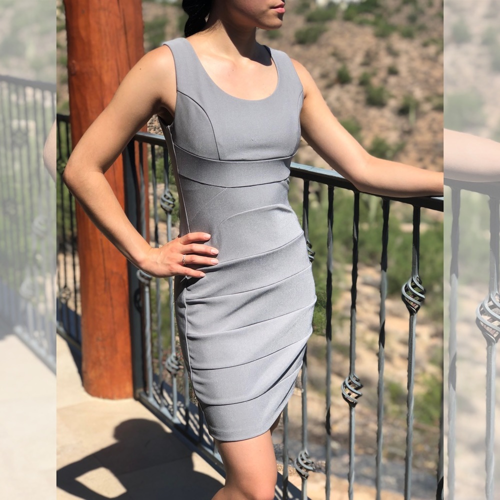 Grey Bandage Dress